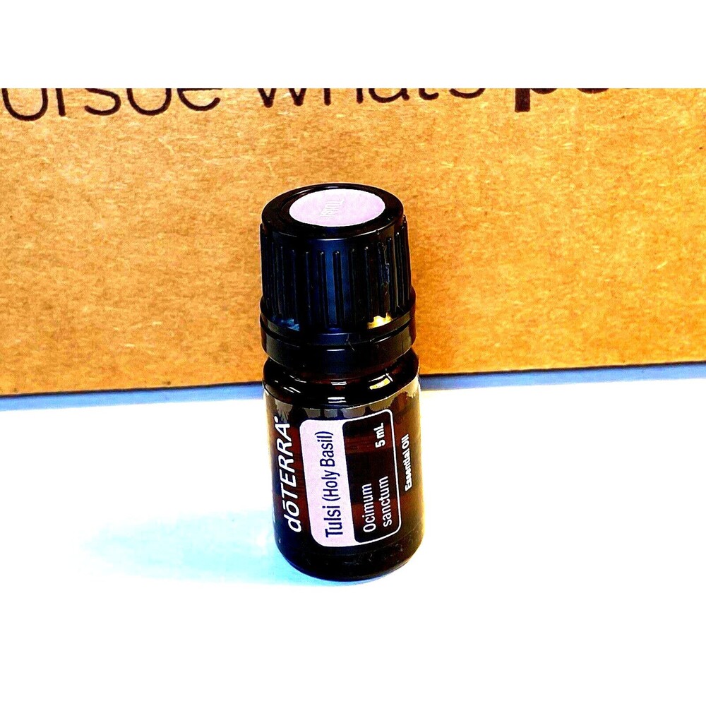 doTERRA Tulsi (Holy Basil) Essential Oil New Sealed 5 mL  Expires 8/25